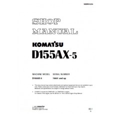Komatsu D155AX-5 Workshop Manual